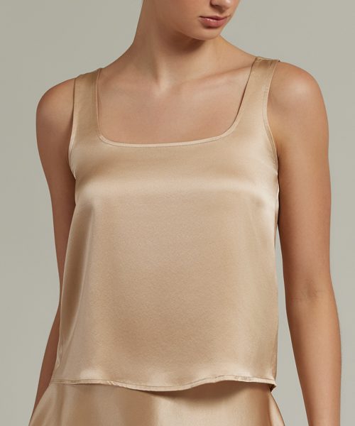 Champagne Silk Camisole