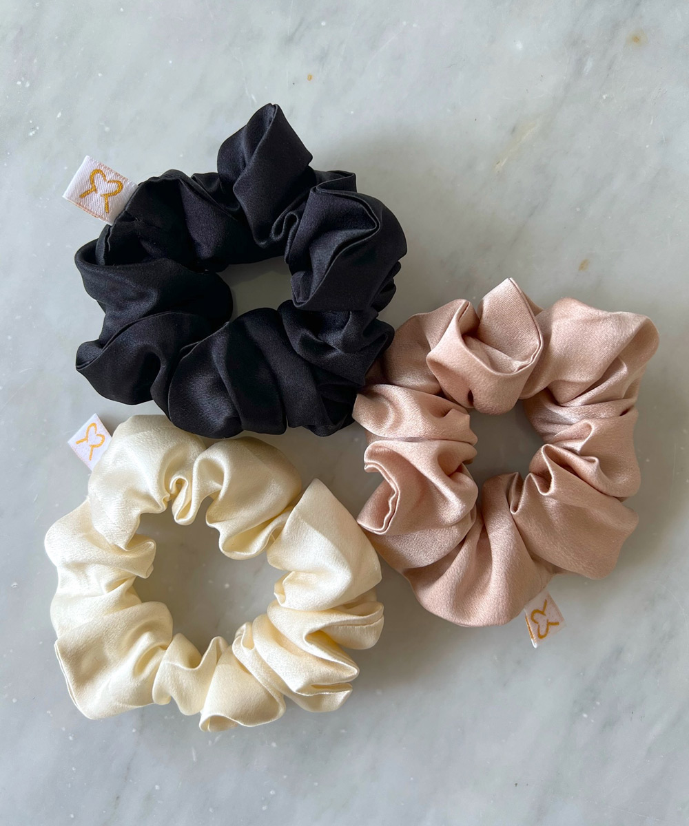 Set of three scrunchies (Large)