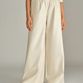 Fawn Egyptian Cotton Trousers