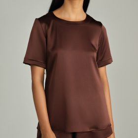 Espresso Silk T-shirt